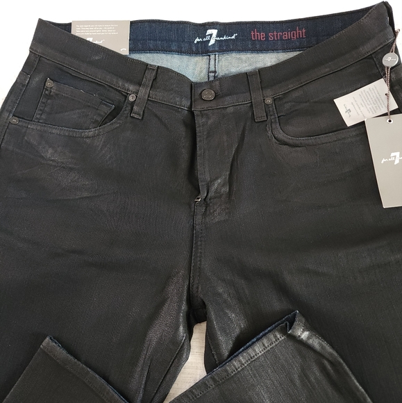 7 For All Mankind The Straight Modern Straight Jeans - Picture 3 of 10